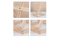 Painting Easel with Angle Adjustment Sturdy Tabletop Painting Stand Multi-Use Easel with Adjustable Angle for Artists, Kids, Studio, Classroom