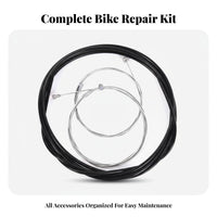 Cycle Brake Wire Set Factory Direct Bike Gear Selector Wire Kit Mountain Bike Brake Wire Effortless Shifting Universal Fit