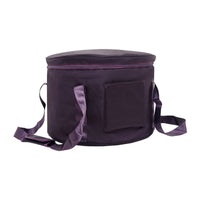 Padded Singing Bowl Bag with Shoulder Strap Oxford-Cloth Crystal Singing Bowl Case Safeguarding Travel Bag with Zipper Portable for Practitioners, Musicians, Performances, Rehearsals