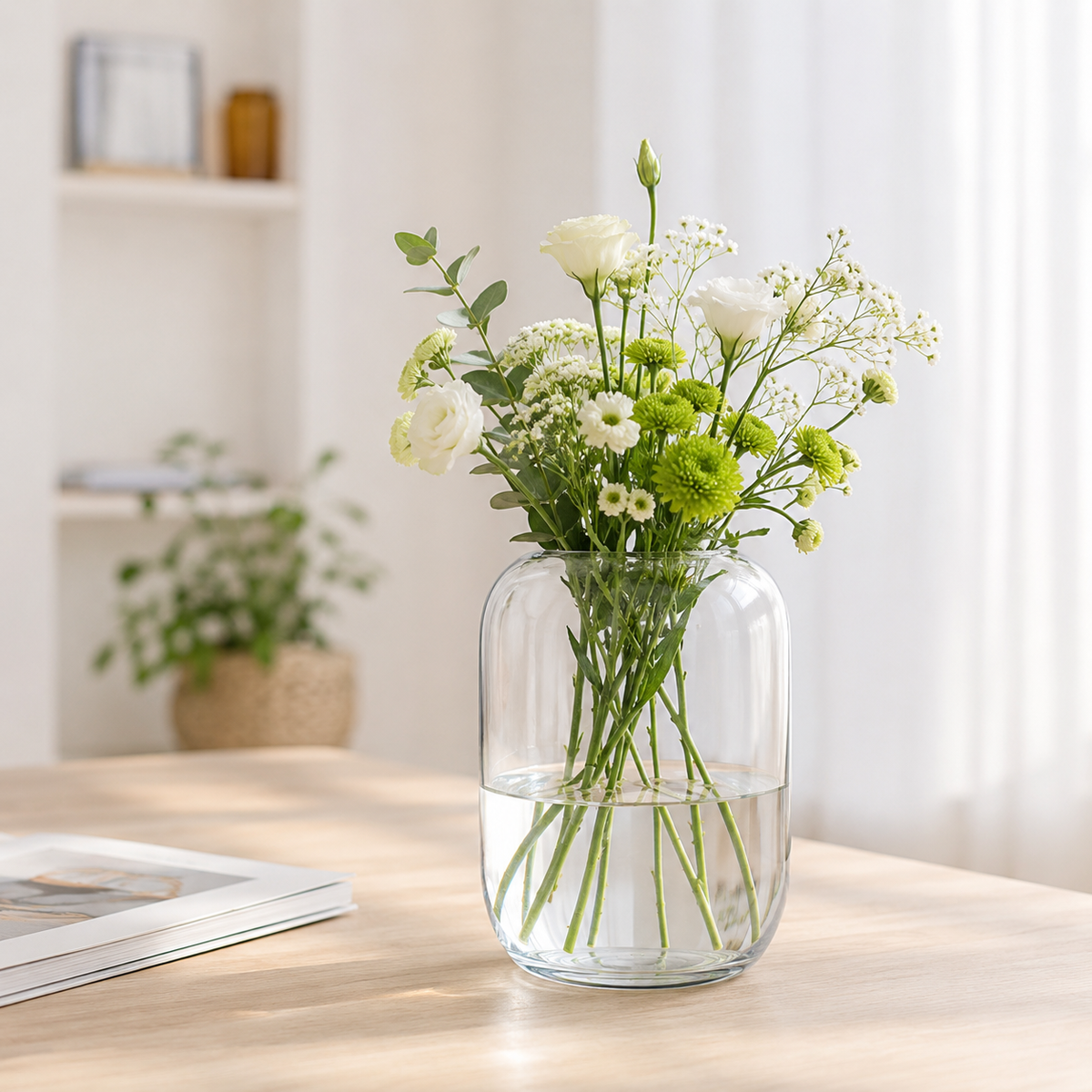 glass vase