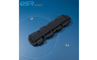 4 Pieces Side Mount Weight Bag PE Plate Insert BCD Weight Pocket Hook and Loop Strap Dive Accessory