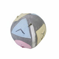 Mentally Stimulating Snuffle Ball Interactive Sniffle Toy Soft Textile Cat Enrichment Feeder Built-in Bell for Cats, Training