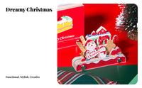 Creative Gift 3D Paper Carving Memo Pad Carved Tear-Remove Paper Sculpture Calendar Multi-Functional for Adults, Study Room, Home, School