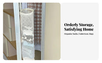 Sock Underwear Organizer Space-Saving Hanging Sock Organizer Easy Installation Underwear Hanging Bag for Students, RV Owners, Dorm Room, Washroom