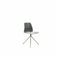 Nordic design Molded Shell Chair Minimalist Design Dining Seat utilitarian Look Indoor Furniture Easy to Clean for Office Workers, Business Owners, Homeowners, Study Room, Restaurant, Kitchen, Bedroom