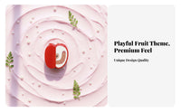 Fruit Hair Grip Fastener Stylish Fruit Hair Grip Food Shaped Jaw Fastener Bright Hues Strong Grip for Teenagers