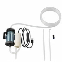 Self-Priming USB Aquatic Aquarium Pump For Freshwater & Saltwater Aquatic Aquarium Waste Remover Adjustable Length