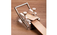 Hand-Operated Leather Skiver Knurled Knobs Belt Strap Skiver Aluminum