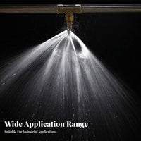 Spiral Spray Nozzle Stainless Steel Spiral Nozzle Anti-Clogging Design Threaded Spray Head for Flue Gas Desulfurization