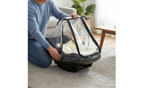 Rain Cover Rainproof Transparent Infant Carrier Protector Four-Season Use Infant Carrier Weather Cover for Infants, Outdoor
