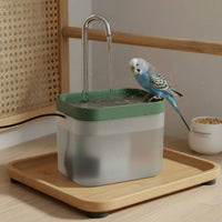 Food-Grade Material Electric Bird Bath With Filter Small Aquarium Quiet Engine Pet Supplies for Desktop