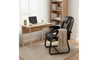 Thickly Padded Cushion High Back Executive Chair Adjustable Headrest Support Executive Chair Heavy Duty Scratch Resistant for Executives, Study Room, Gaming