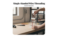 Adjustable Trade Hardware Metal Labor-Saving Portable Single Person Wire Puller Junction Box Wire Puller for Electricians