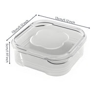 Microwave Safe Meat Freezer Box Airtight Seal Freezer Food Container Portion Control Stackable Food Storage Box Long-Lasting Plastic for Kitchen
