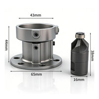 Angle Grinder Chamfering Head Adjustable Guide Plate for Workshop, Metalworkers