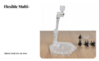 1/144 Scale Display Stand Easy to Assemble Model Kit Display Base Hobby Action Base Interconnectable Bases Action Figure Stand