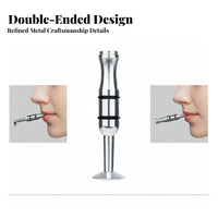 Portable Trumpet Embouchure Training Device Lightweight and Compact Wind Instrument Embouchure Tool Two-Sided-Ended Design