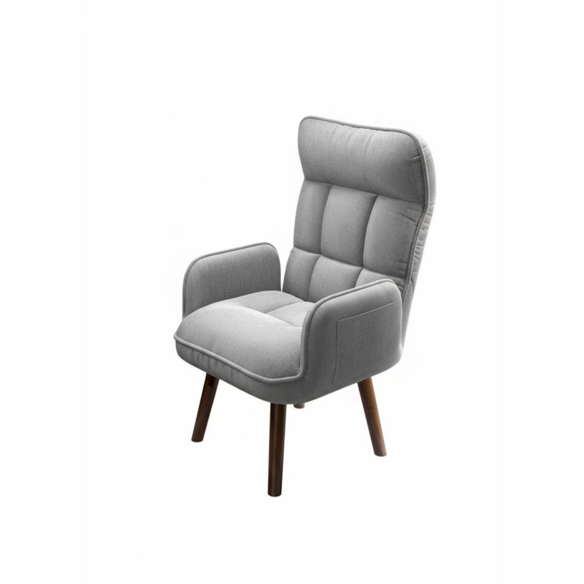 High Back Support 360-Degree Swivel Armchair Thick Padded Cushion Swivel Recliner Armchair Luxuriously Cushioned Cushioning Lounge Chair Ergonomic Design for Students, Home Office Workers, Young Adults, Bedroom, Reading Nook, Nursery