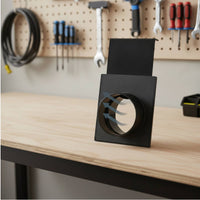 Blast Gate Adapter Manual Dust Collection Gate Vacuum Pipe Connector Wide Compatibility Valve Lightweight for Workshop
