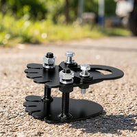 Stable Side Stand Heightening Adjuster Long-Lasting Kickstand Extension Strong Side Stand Foot Enlarger Safe for Outdoor Parking