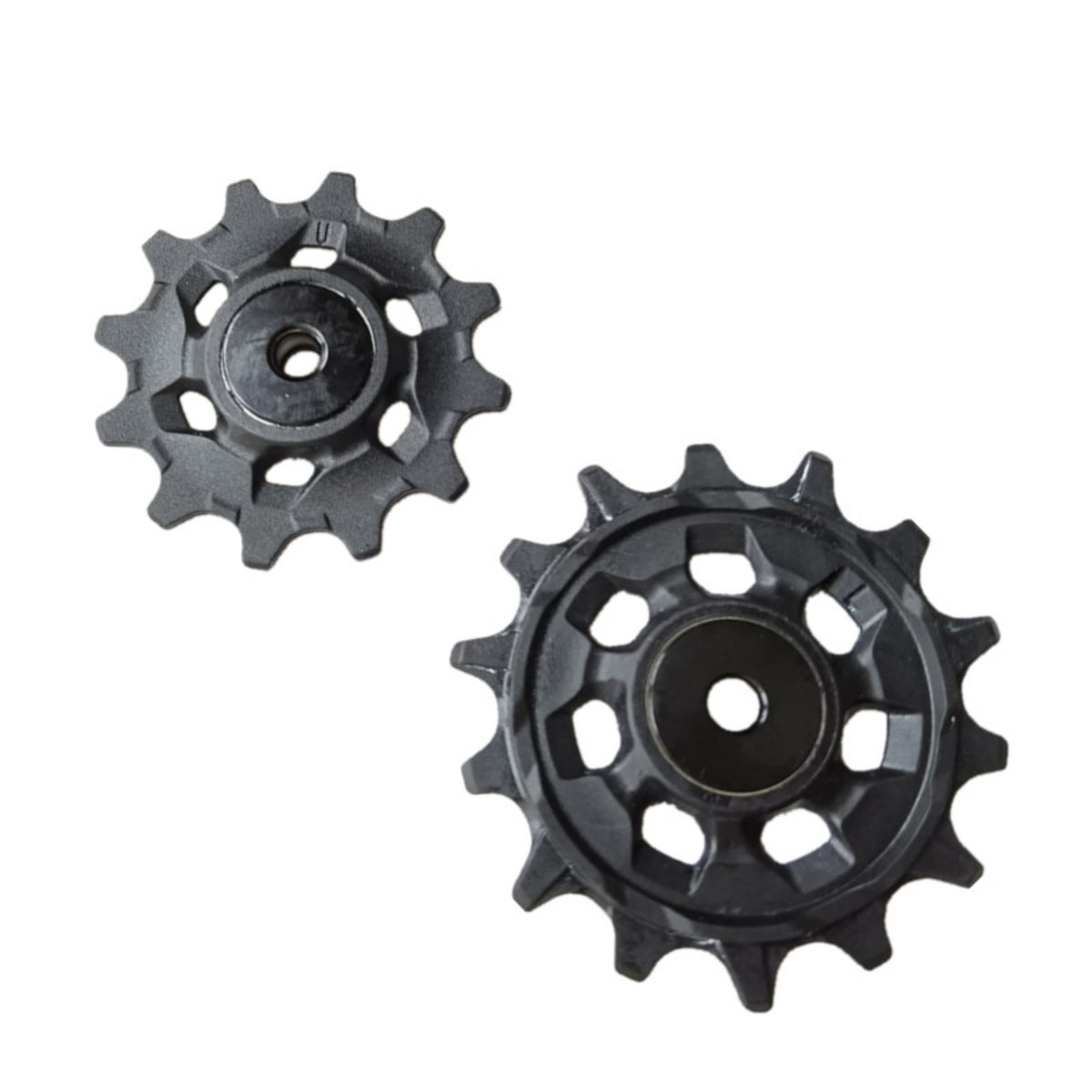 Rear Derailleur Guide Pulleys Replacement 12-Speed Derailleur Pulleys Low-Friction Guide Wheel for Cyclists, Drivetrain Maintenance