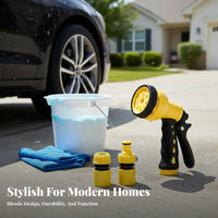 Leak-Proof High Pressure Spray Leakproof Car Wash Water Adjustable Flow Control for Gardeners, Pet Owners, Window Cleaning