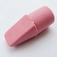 3D Bullet Shaped Pencil Cap Erasers for Children, Colorful Eraser Toppers for Students Homework, Multicolor Office Stationery