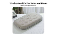 High Resilience Rectangular Beauty Bed Pillow Breathable Anti-Collapse Lash Pillow Skin-Friendly Material for Beauticians, Estheticians