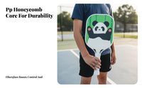 Children's Pickleball Paddle Easy Control Kids Pickleball Racket Outdoor Game Even Rounded Edges Sports Equipment for Indoor