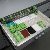 Optical Experiment Box Measuring Scale Lens Experiment Kit Easy to Assemble Lab Apparatus for Junior High Students
