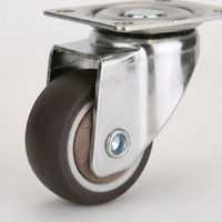 Swivel Castor Wheels Trolley for Furniture, Heavy Duty Castor Wheels, Silent Rolling Replacement Casters, DIY Furniture Swivel Wheels