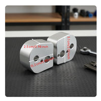 2 Pieces Handlebar Riser Kit Improved Riding Posture Motorcycle Handlebar Lift Mount Easy Installation