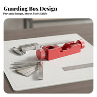 Compact Ignition Plug Plug Clearance Tool Adjustable Ignition Plug Plug Gapping Tool Accurate Measurement Bladed Feeler Gauge Easy to Use