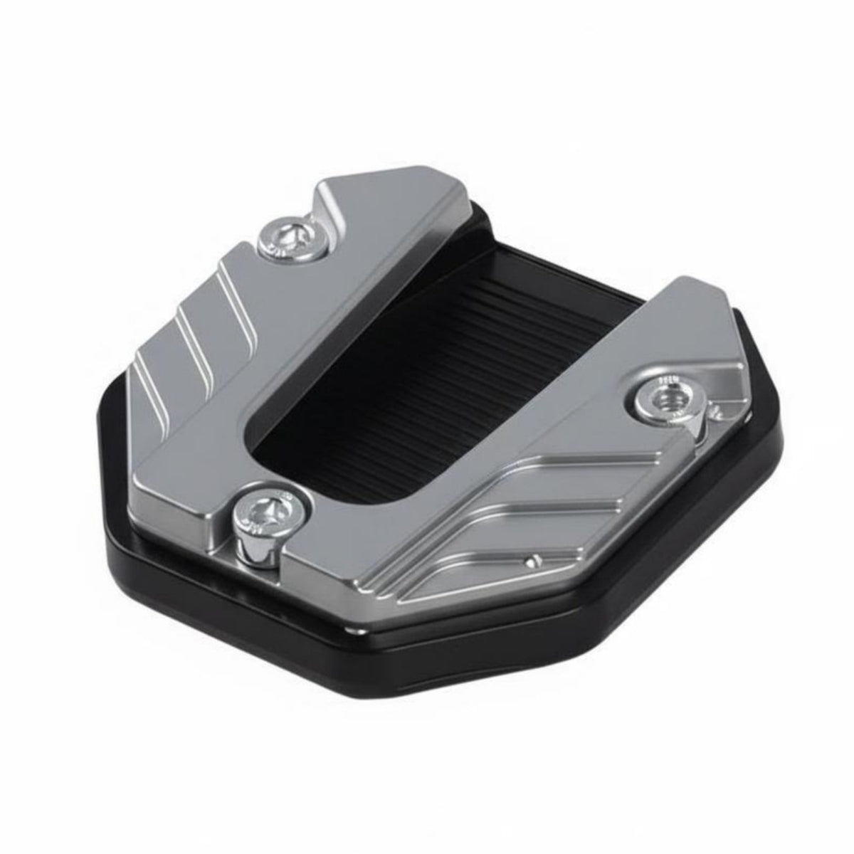 Kickstand Extension Pad Aluminum Alloy Side Stand Plate Wear-Resistant Kickstand Pad for Electric Bike Owners