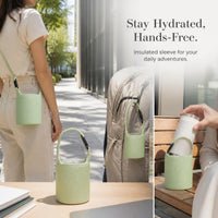 Neoprene Insulated Bottle Sleeve for Large Capacity Mugs and Flasks, Anti-fall Protective Cover