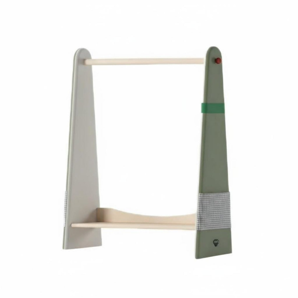 Multi-Functional Storage Toddler Dress-up Station Childaccessible Height A-Frame Clothes Rack Floor-Standing children's Furniture Stable framework for children, Toddlers, Parents, Bedroom, Playroom, Nursery, Entryway
