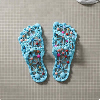 Drain Hole Slipper Breathable Hollow Slide Sandals Comfort Fit for Bathroom