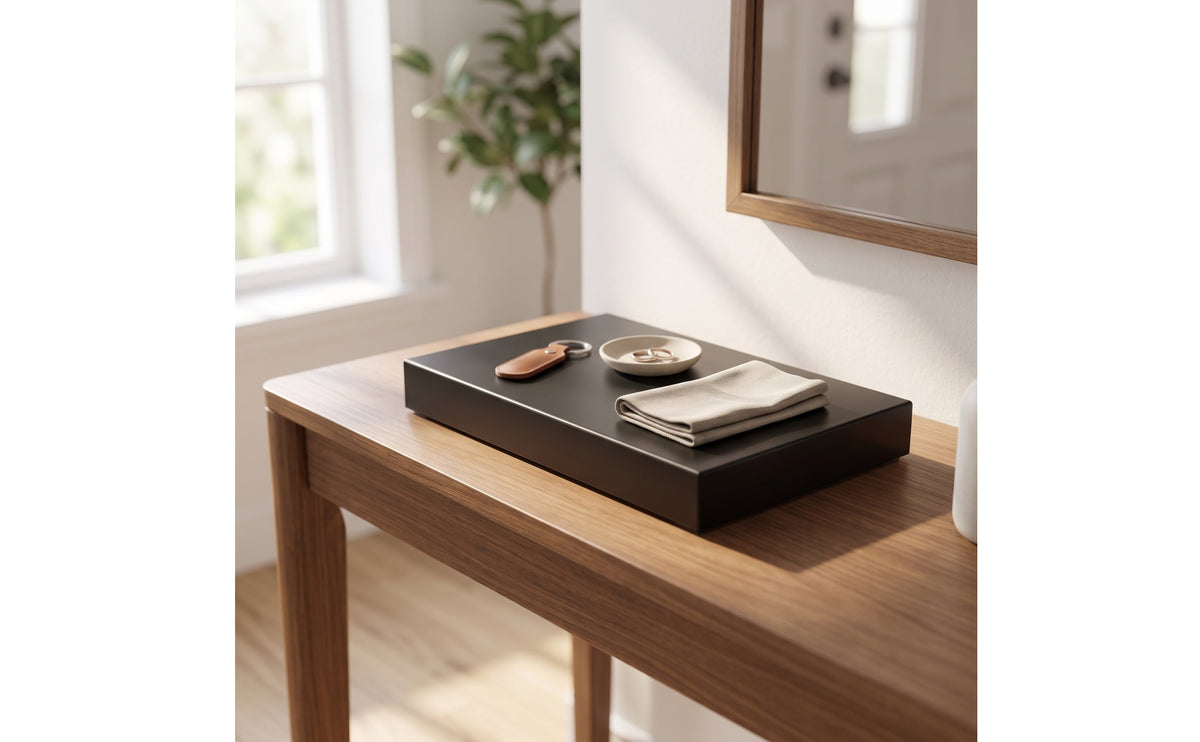 Display Riser Matte Black Jewelry Display Riser Rectangular for Retailers, Photographers, Retail Counters, Photography Setups, Home Organization