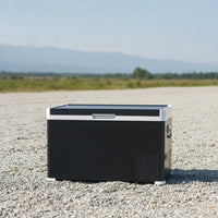 Fast Cooling Car Refrigerator Compact Compressor Fridge Two-wayVoltage Car Fridge Low Power Consumption for Campers, Rv