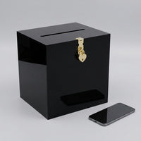 Box, Heart Case, Collection Case, Lockable Showcase, Gold