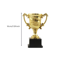 Gold Trophy Award Cup Lightweight Trophy Award Cup Shimmering Contemporary for Students, Competitions, School Events