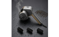Interchangeable Heads Motorized Grill Scrubber Water Resistant Cordless BBQ Cleaner Rotating Electric Barbecue Brush Handheld