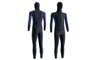 Hooded Wetsuit 3mm Full Body Wetsuit Thermal Full Body Diving Suit for Surfing, Spearfishing