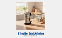 Household Mini Crusher, Superfine Grinding, Stainless Steel, Powerful Motor, Multi-Use for Grains