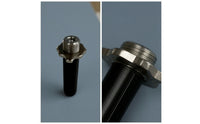 Compact Threaded Adapter with Flange Straight Mic Clip Adapter Lightweight Audio Accessory Sturdy for Studios