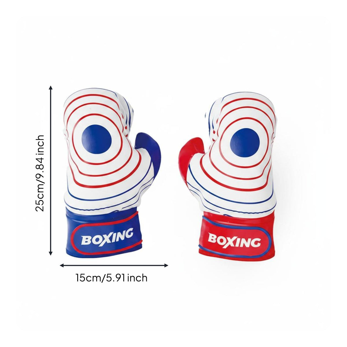 Inflatable Boxing Pillar PVC Material Inflatable Stand Bag Reinforced Bottom Freestanding Punching Bag for Kids, Beginners, Fighting Arts Training
