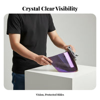 Anti-Fog Helmet Visor All-Season Motorcycle Helmet Lens Sun Protection Universal Face Visor HD Vision