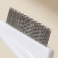 Cat Brush and Pet Hair Remover for Dog Grooming, Self-Cleaning Slicker Brush with Retractable Pins, Easy-to-Clean Dog Brush and Cat Comb Set