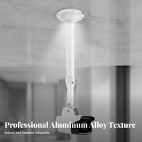 Security Camera Extender Pole Aluminum Alloy Construction Telescopic Camera Pole