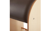 Padded Pilates Ladder Barrel Stable Pilates Barrel with Ladder Ergonomic Wooden Spine Corrector Compact for Fitness Enthusiasts, Home Gym